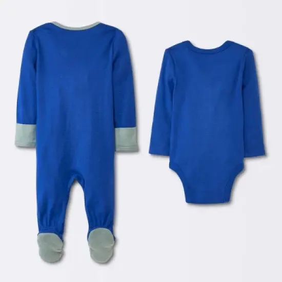  Baby Boys' Layette Gifting Bundle - Cloud Island&trade; Blue image {2}