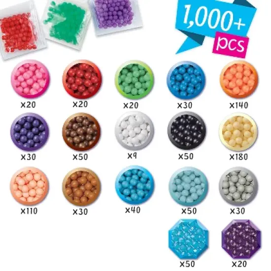 Aquabeads Disney Frozen 2 Playset, Complete Arts & Crafts Bead Kit for Children - over 1,000 beads to create Anna, Elsa, Olaf and more image {4}