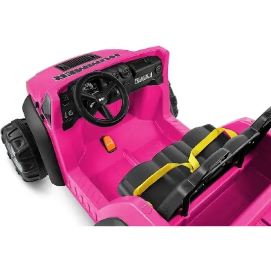 Kid Motorz 12V Hummer Two Seater Powered Ride-On - Pink image {2}
