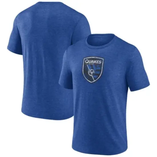 MLS San Jose Earthquakes Men's Throwback Tri-Blend T-Shirt image {3}
