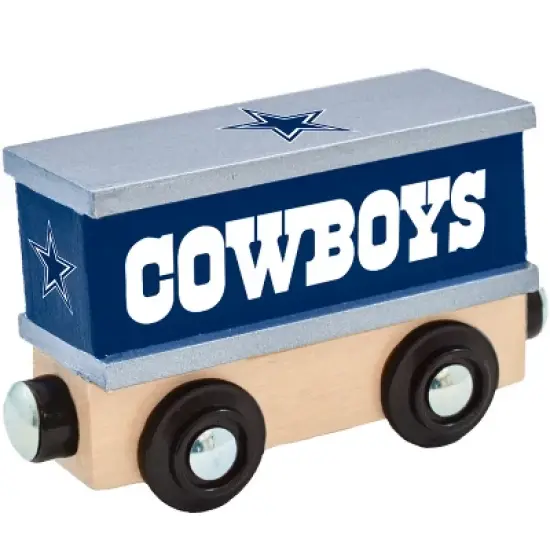 MasterPieces Wood Train Box Car - NFL Dallas Cowboys image {1}