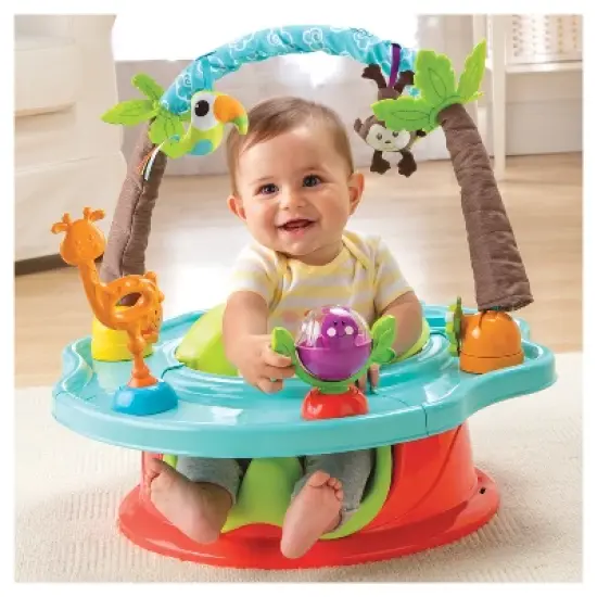 Summer Infant Deluxe Super Seat - Wild Safari image {1}