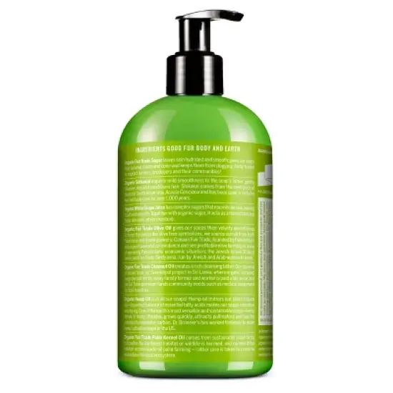 Dr. Bronner's Organic Sugar Soap - Lemongrass Lime image {1}