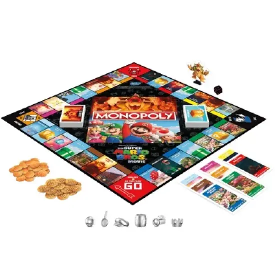 Monopoly Super Mario Movie Board Game image {2}