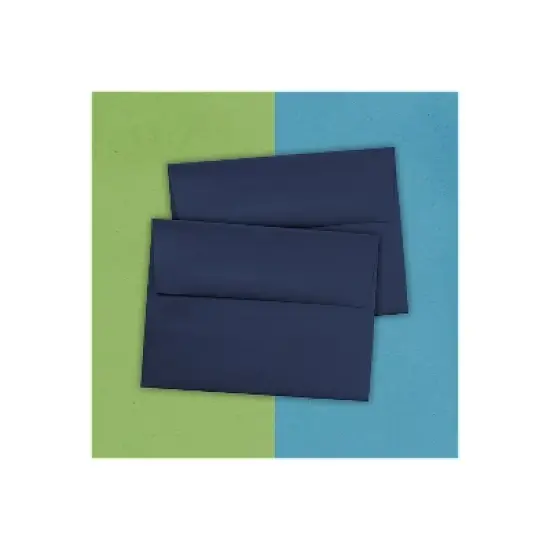 JAM Paper A6 Invitation Envelopes 4.75 x 6.5 Navy Blue LEBA667 image {2}