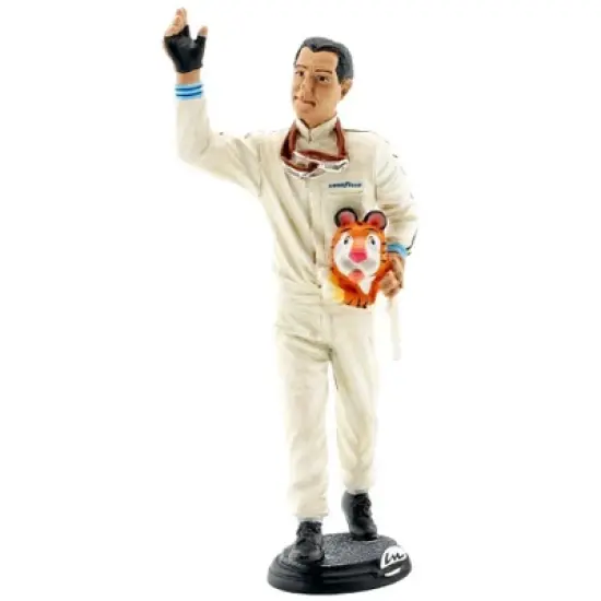 Jack Brabham Figurine Winner French Grand Prix Formula One F1 (1966) for 1/18 Scale Models by Le Mans Miniatures image {1}