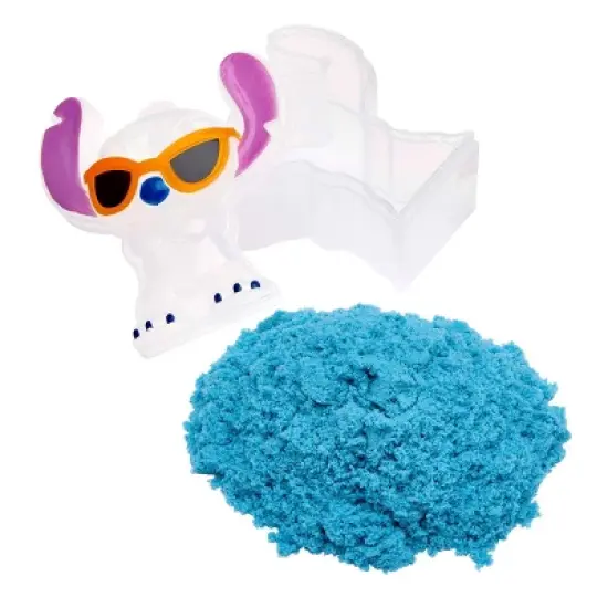 Disney Cool Stitch Shaped Sand Container: Educational Focus Creativity, Sand Art Storage image {2}