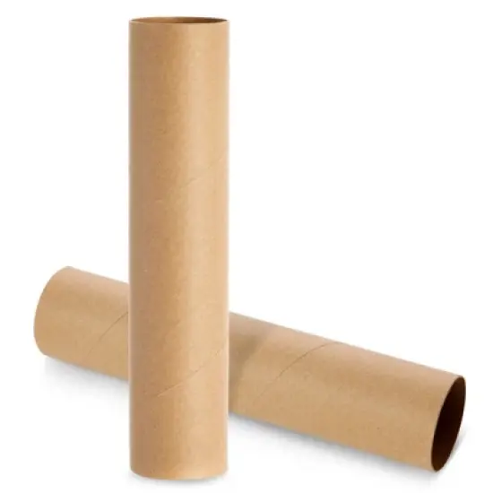 Bright Creations 30 Pack 8 Inch Cardboard Tubes, Empty Toilet Paper Rolls For Crafts and Art Projects, DIY Brown Crafting Paper Roll, 1.6 x 8.0 inches image {5}