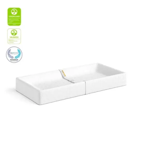 Storkcraft Nest 4 Sided Contoured Changing Pad - White image {5}