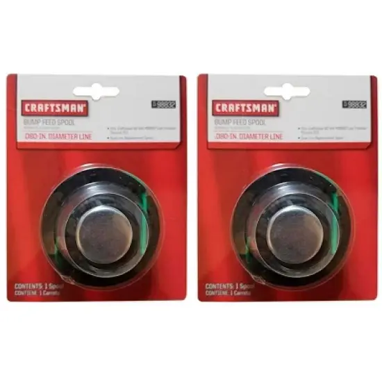 Craftsman 2 Pack of Genuine OEM Replacement Spools - 98832-2PK image {1}