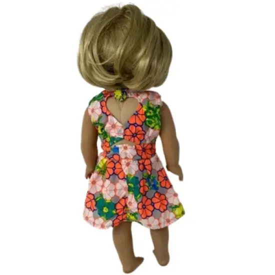 Doll Clothes Superstore Size 16 Matching Girl And Doll Flower Dresses image {3}
