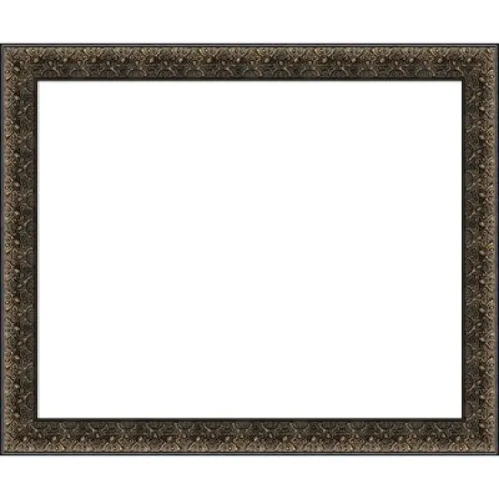 Amanti Art Intaglio Embossed Black Framed Dry Erase Magnetic Board image {14}