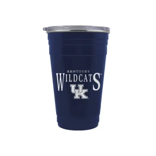NCAA Kentucky Wildcats Tailgater Tumbler - 22oz: Stainless Steel, Acrylic Lid image {2}