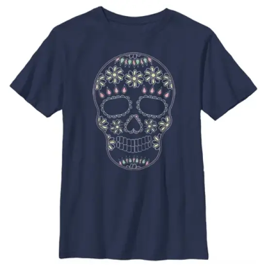 Boy's Lost Gods Halloween Sugar Skull T-Shirt image {6}