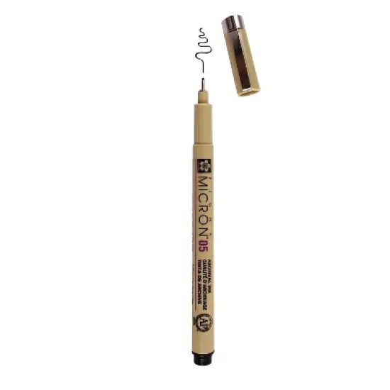 Sakura Pigma Micron Pen Fineliner Black Ink 6/Pack (SAKXSDK0549-6) image {4}