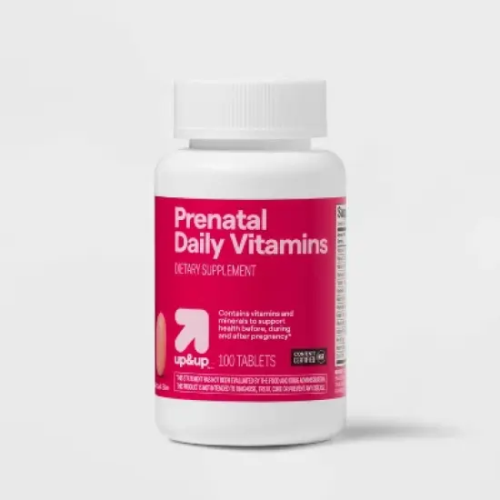 Prenatal Vitamin Dietary Supplement Tablets - up&up&trade; image {4}