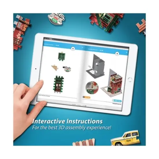 Friends Central Perk 3D Puzzle 440pc: Wrebbit Foam Pop Culture 440 Pieces image {9}