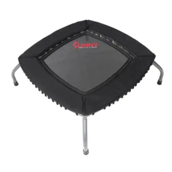 Sunny Health & Fitness 40" Square Trampoline - Black image {8}
