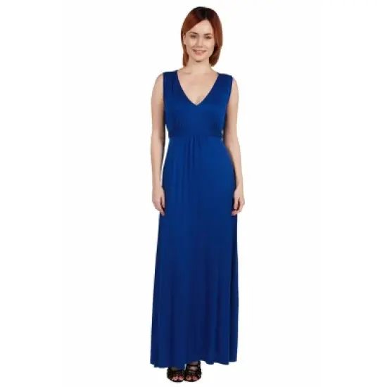 V Neck Maxi Womens Dress image {6}