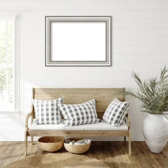 Amanti Art Salon Silver Framed Dry Erase Magnetic Board image {8}