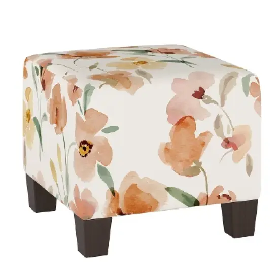 Annie Square Ottoman in Patterns - Skyline Furniture image {9}