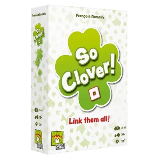 So Clover! Game: Asmodee Word and Letter Creative Thinking Board for 3-6 Players image {4}