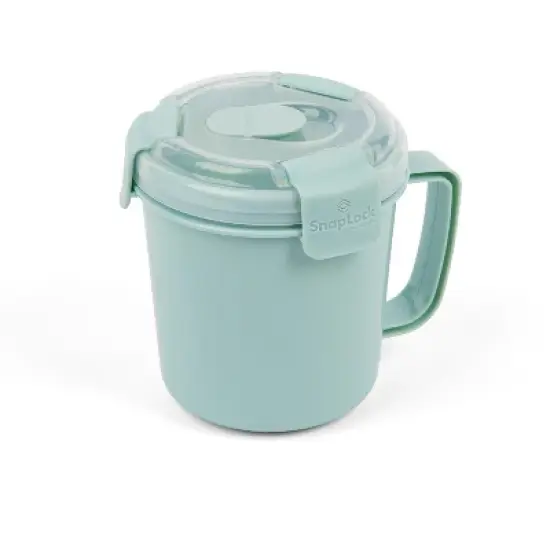 Progressive Snap-Lock Soup To Go Microwave Soup Cup, Assorted Colors image {1}