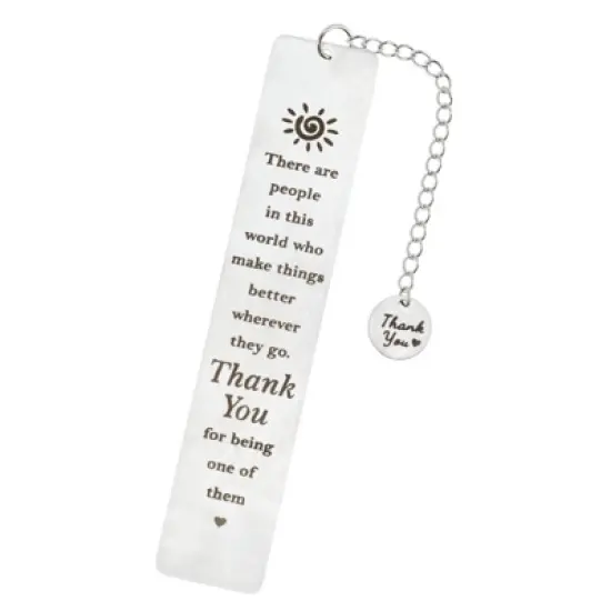 Unique Bargains Bookmarks Silver Tone 1 Pc image {8}