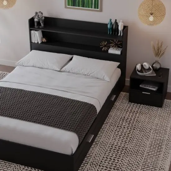 Nexera 3pc Full Hunter Bedroom Set image {2}