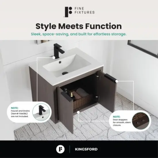 Fine Fixtures Kingsford Vanity image {11}