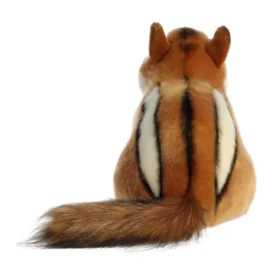 Aurora Small Chipmunk Miyoni Realistic Stuffed Animal Brown 9" image {3}