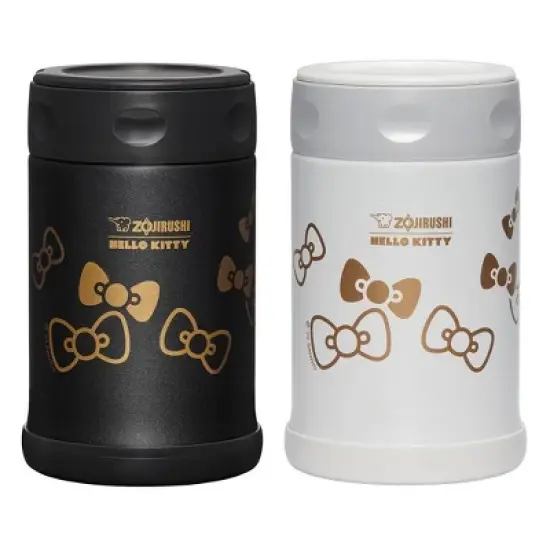 Zojirushi Stainless Steel Hello Kitty Food Jar - White image {14}