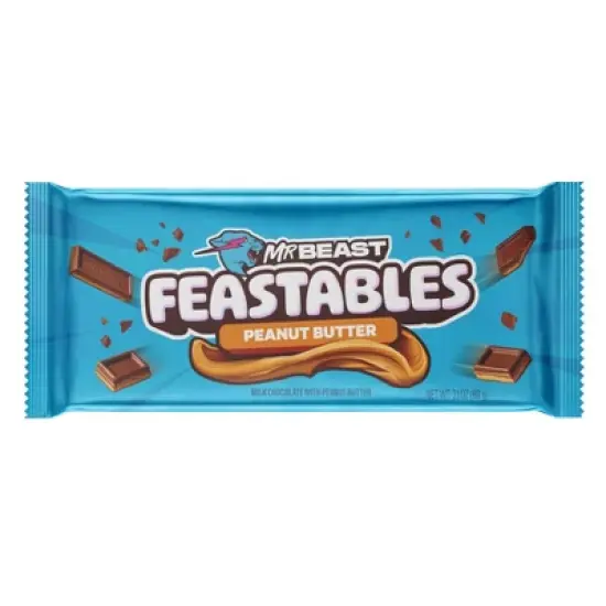 MrBeast Candy Bar - Milk Chocolate Peanut Butter 60g image {4}