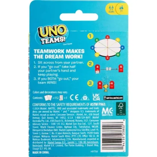 UNO Teams Card Game image {3}