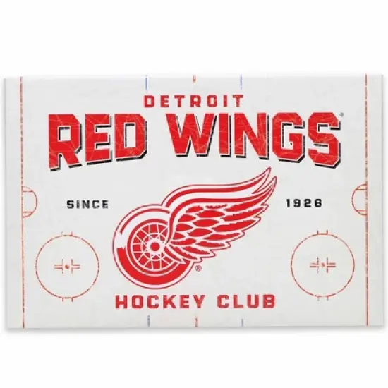 NHL Detroit Red Wings Rink Canvas image {5}