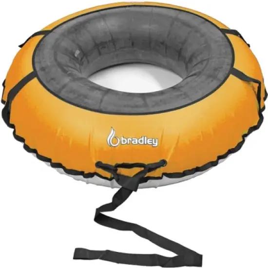 Bradley Colossal 60" Snow Tube with Slick, Heavy-Duty Bottom for Fast Sledding &ndash; Large Rubber Tube with Cover made in USA image {12}