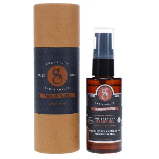 Suavecito Premium Blends Whiskey Bar Beard Oil 1 oz image {6}