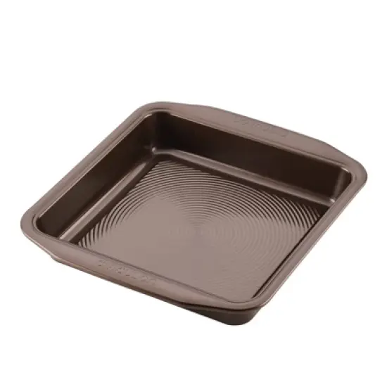 Circulon 9" Square Cake Pan Chocolate: Nonstick Aluminum Bakeware, Dishwasher-Safe, 9x9 Baking Dish image {8}