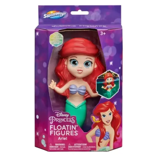 Swimways Disney Princess Floatin' Figures - Ariel: PVC Pool Game Toddler Toy image {7}