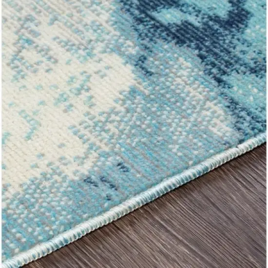 Mark & Day Britsum Rectangle Woven Indoor and Outdoor Area Rugs Dark Blue image {5}