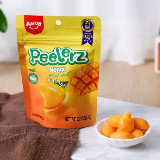 AMOS Peelerz Mango Gummy Checklane Candy - 2.29oz image {3}