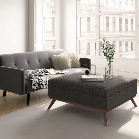 Ethan Coffee Table Storage Ottoman and benches - WyndenHall image {1}