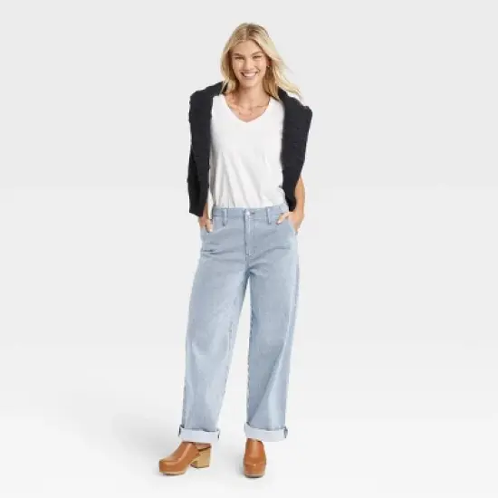 Women's High-Rise Straight Jeans - Universal Thread&trade; image {2}