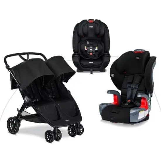 Britax Willow Brook Baby Travel System with Infant Car Seat and Stroller image {4}