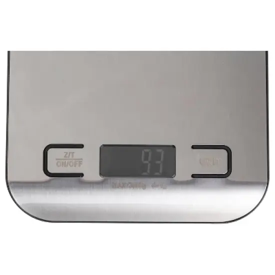Digital Food Scale &ndash; 11 LB Capacity, Tare Function, Stainless Steel, LCD Display, 2 AAA Batteries Included, Ideal for Cooking, Baking, and Kitchen Use image {3}