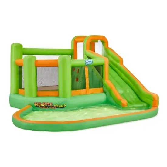 Sunny & Fun Big Inflatable Kids Backyard Water Slide Park  image {6}