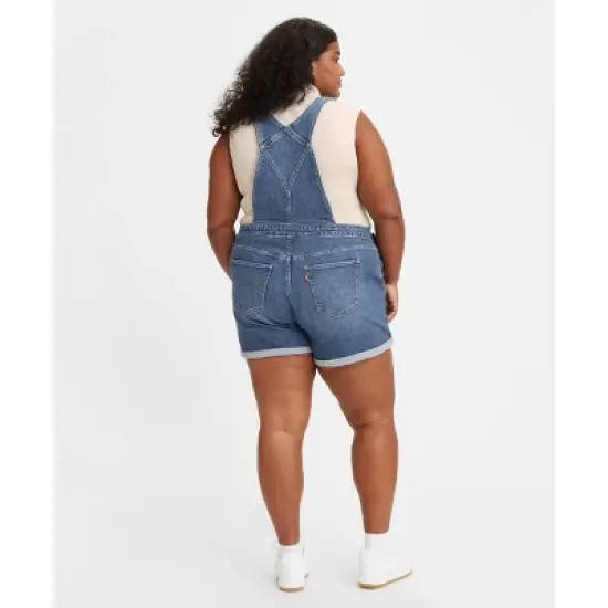 Levi's&reg; Women's Plus Size Denim Shortalls - Indigo Minute  image {2}