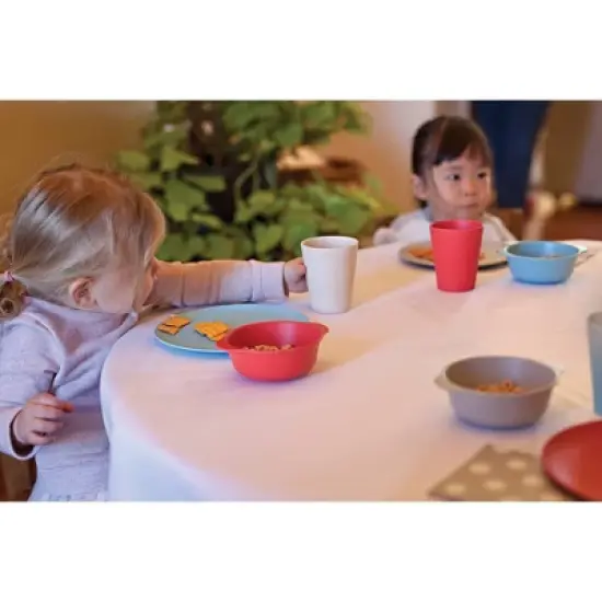 8.5oz 4pk Bamboo Fiber Kids Cups - Red Rover image {6}