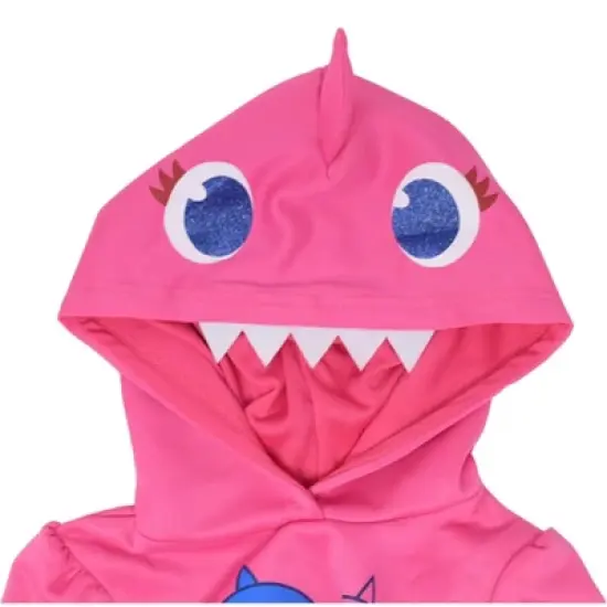 Pinkfong Daddy Shark Mommy Shark Baby Shark Girls Costume Short Sleeve Dress Newborn to Infant image {3}