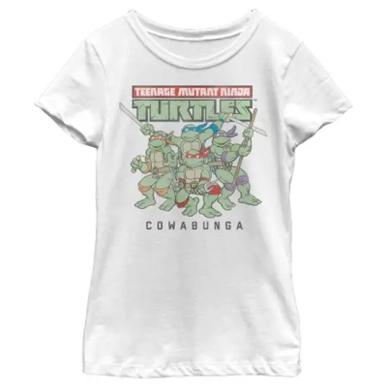 Girl's Teenage Mutant Ninja Turtles Cowabunga T-Shirt image {3}